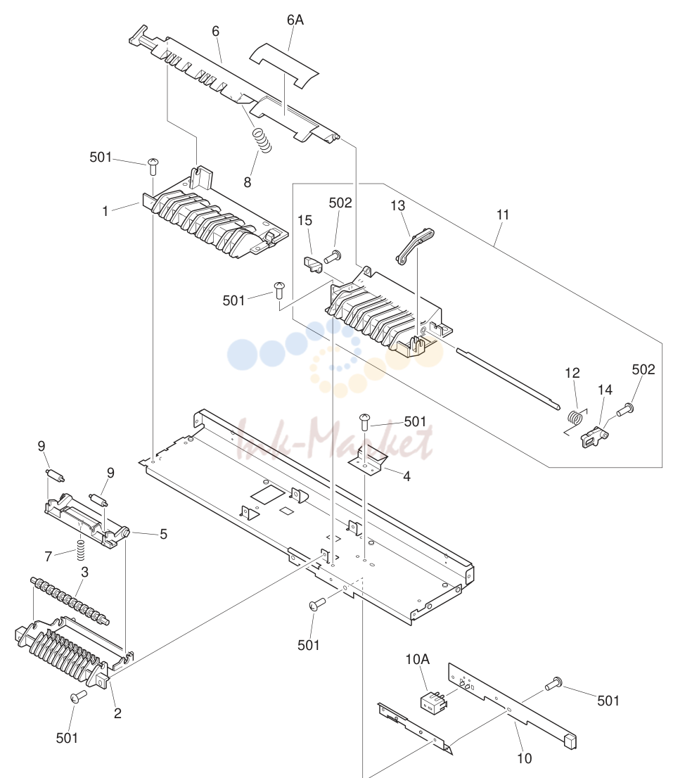 7. SEPARATION LOWER GUIDE ASSEMBLY