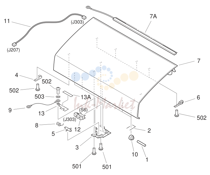 3. UPPER COVER ASSEMBLY