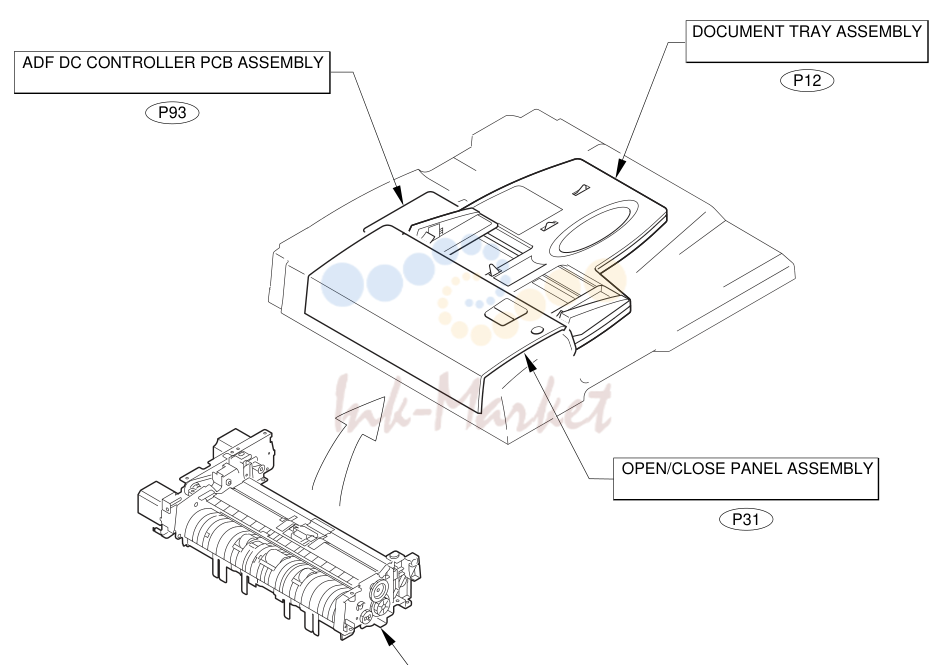 1. ASSEMBLY LOCATION DIAGRAM