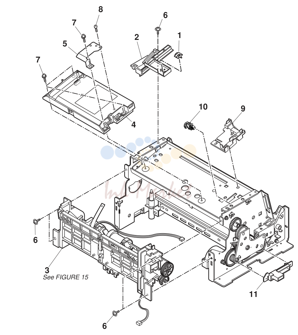 13. FAX-L200/L240/L280/L290 2.PARTS LAYOUT & PARTS LIST