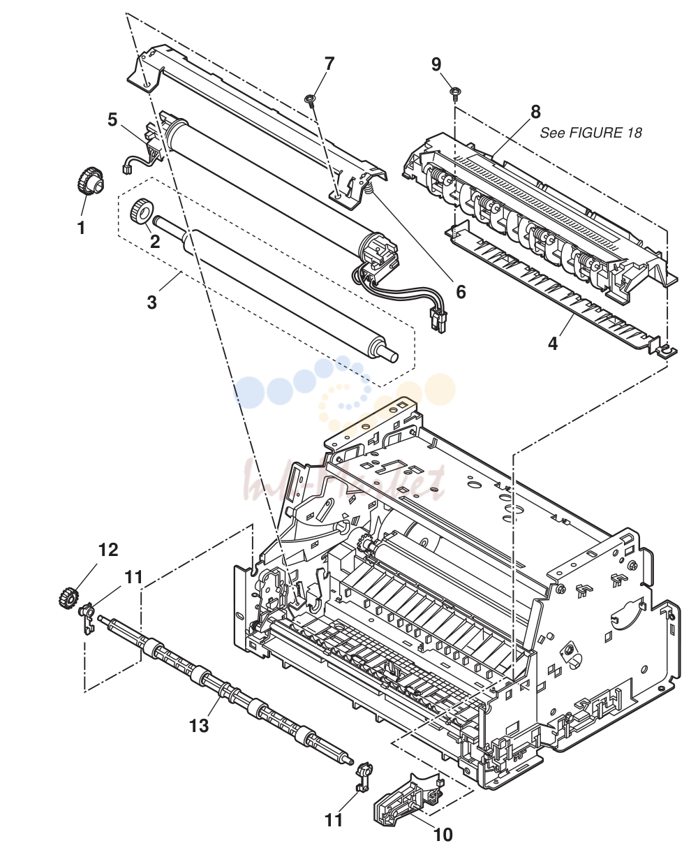 14. FAX-L200/L240/L280/L290 2.PARTS LAYOUT & PARTS LIST
