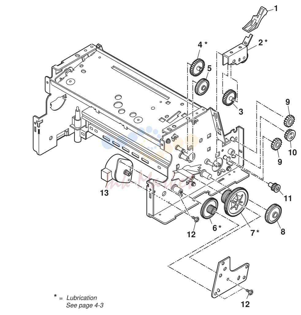 15. FAX-L200/L240/L280/L290 2.PARTS LAYOUT & PARTS LIST