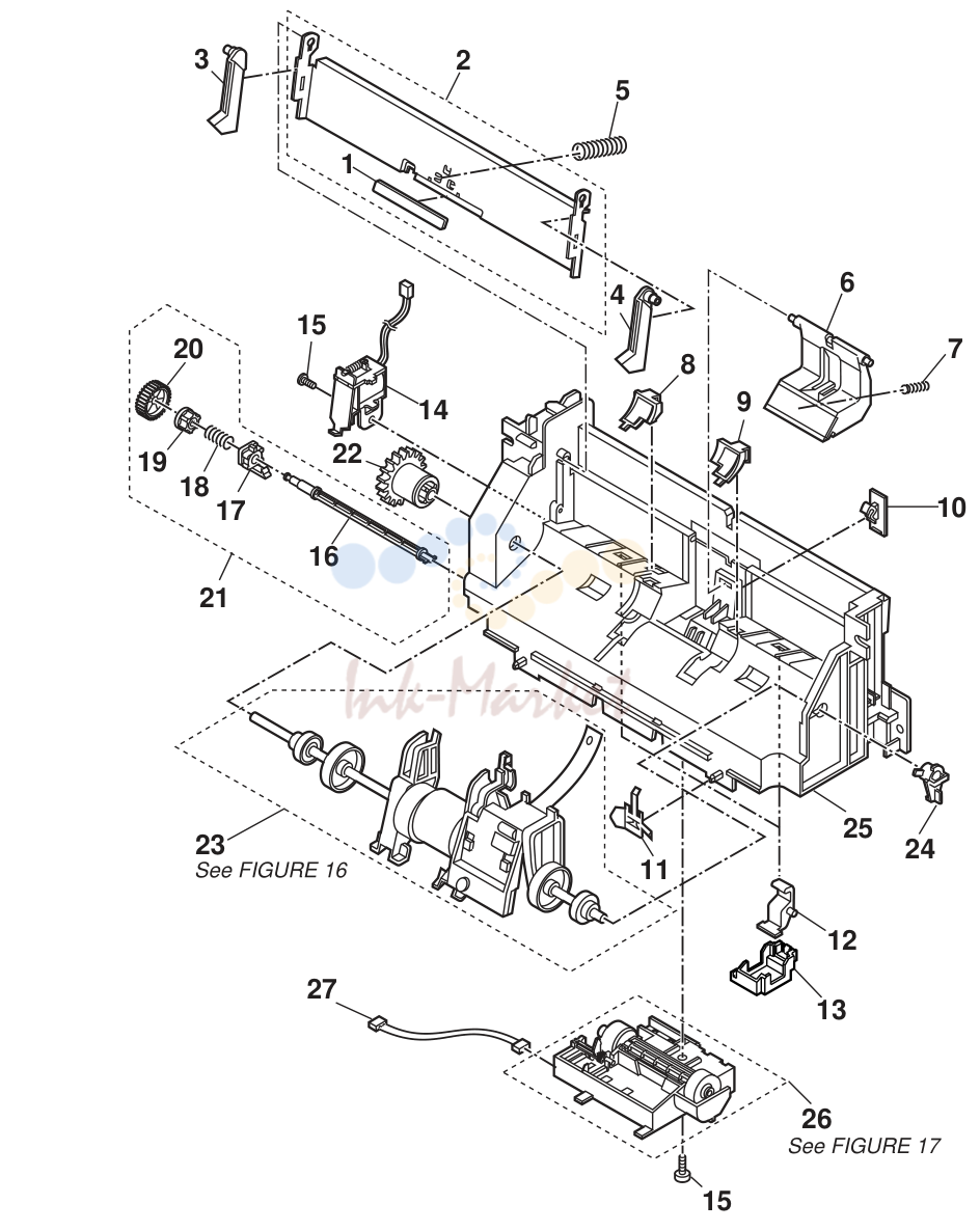17. FAX-L200/L240/L280/L290 2.PARTS LAYOUT & PARTS LIST