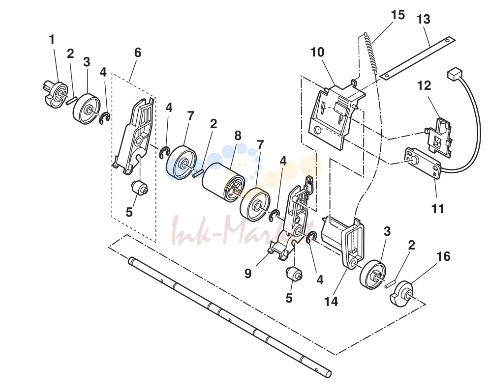 18. FAX-L200/L240/L280/L290 2.PARTS LAYOUT & PARTS LIST