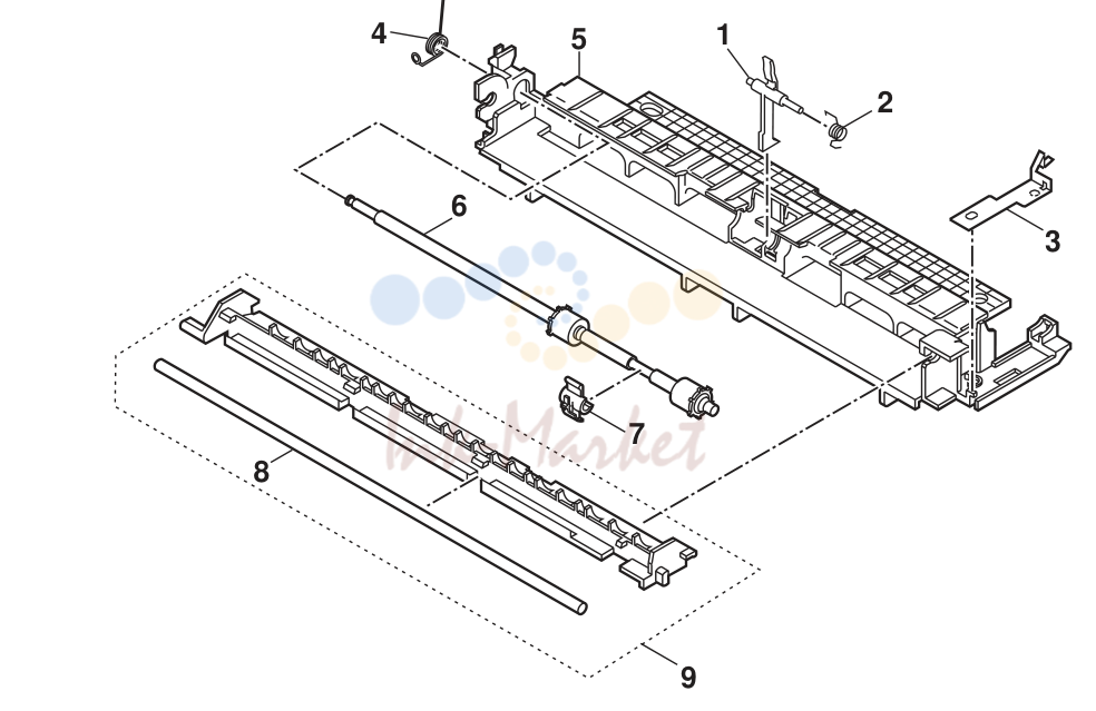 21. FAX-L200/L240/L280/L290 2.PARTS LAYOUT & PARTS LIST