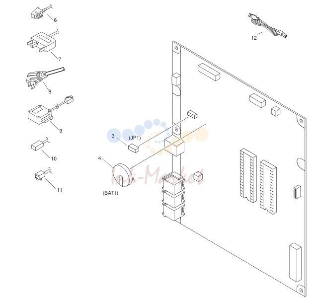 14. FM2-6181-000 1 SCNT BOARD ASS'Y 310 US