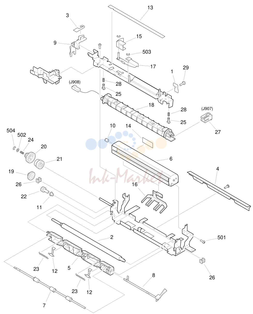 9. FIGURE 810 FIXING ASSEMBLY