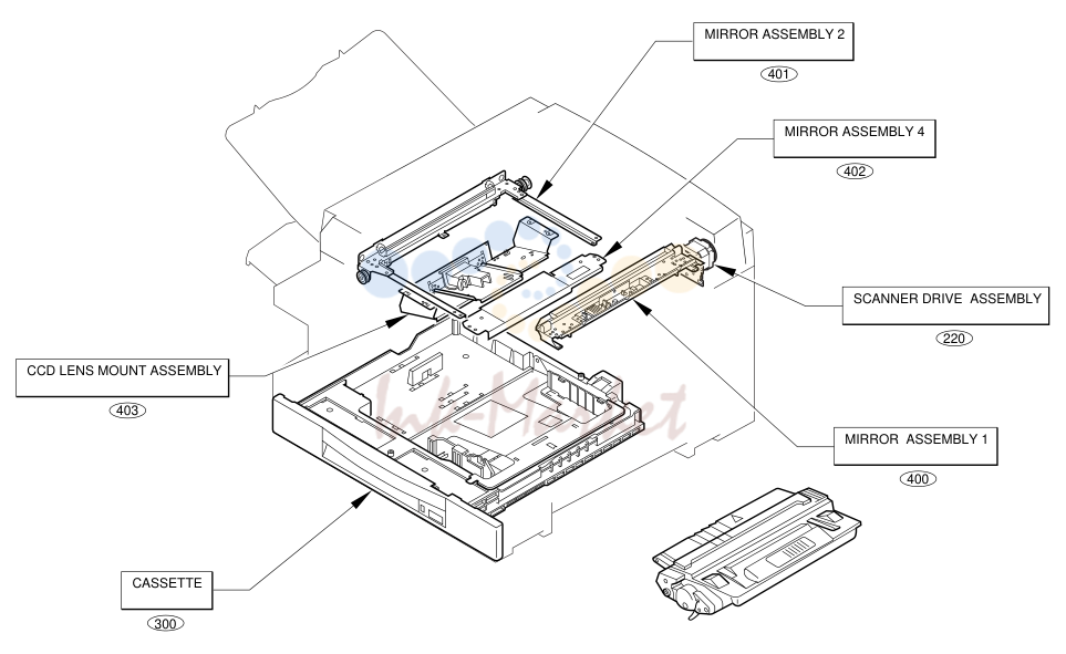 1. ASSEMBLY LOCATION DIAGRAM (1/2)