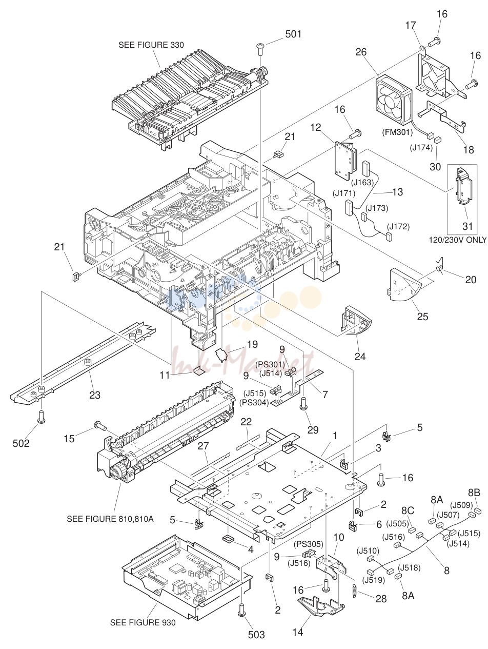 8. PRINTER INTERNAL COMPONENTS 3