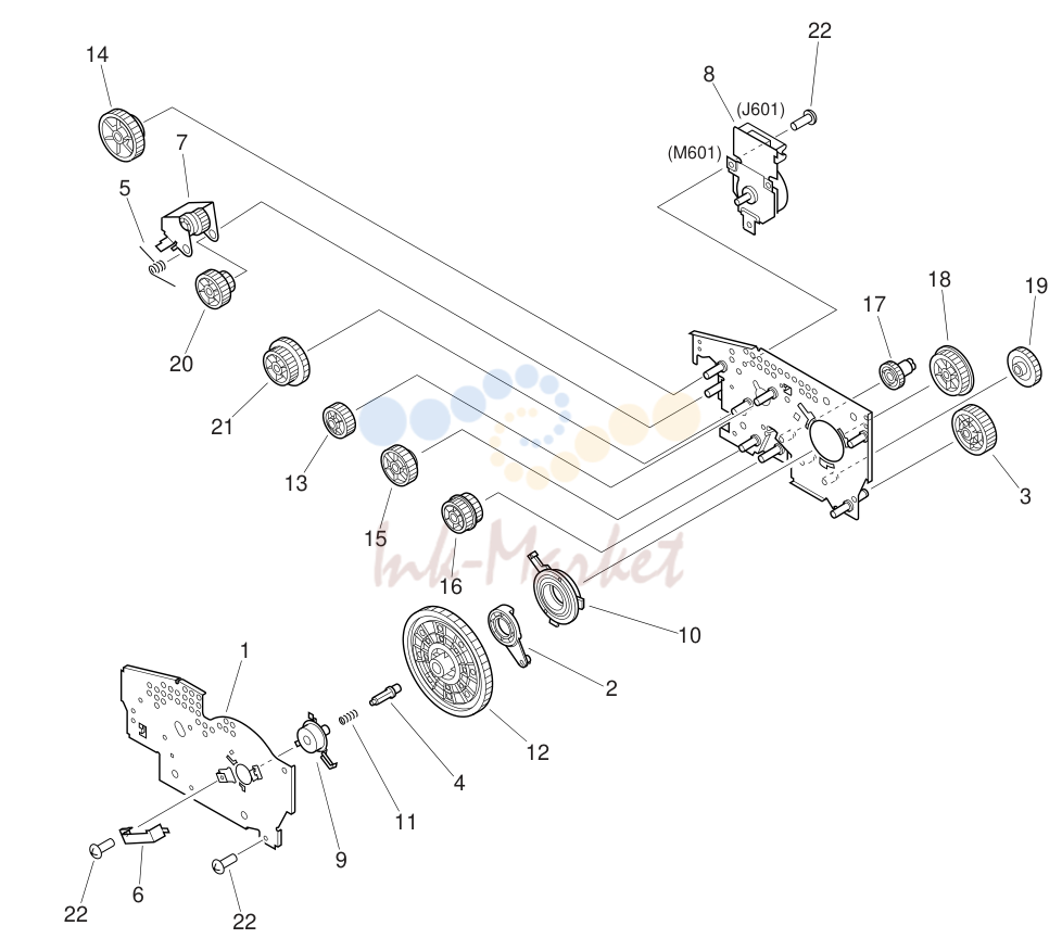 9. MAIN DRIVE ASSEMBLY