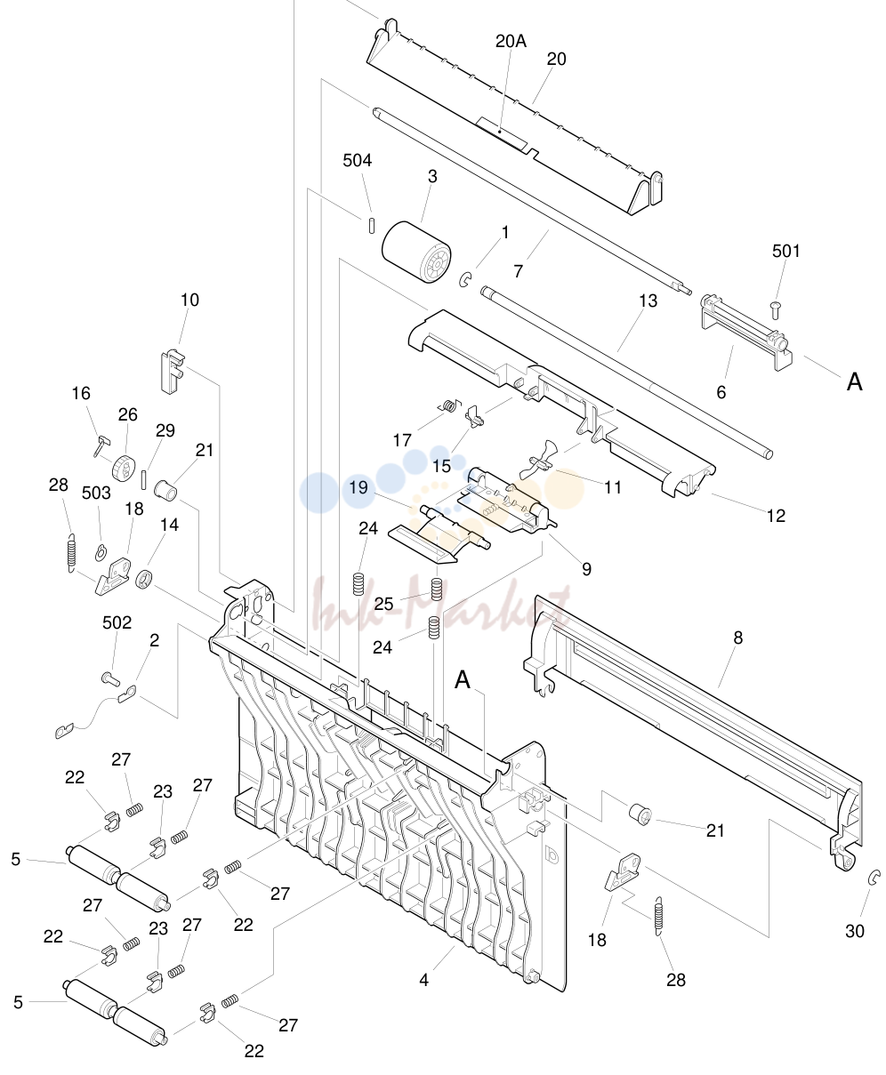 8. FIGURE 120 RIGHT DOOR ASSEMBLY