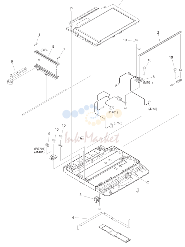 16. FM3-9525-000 1 READER ASSEMBLY
