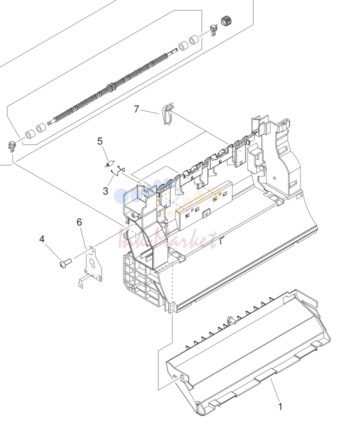 REAR FRAME ASS’Y