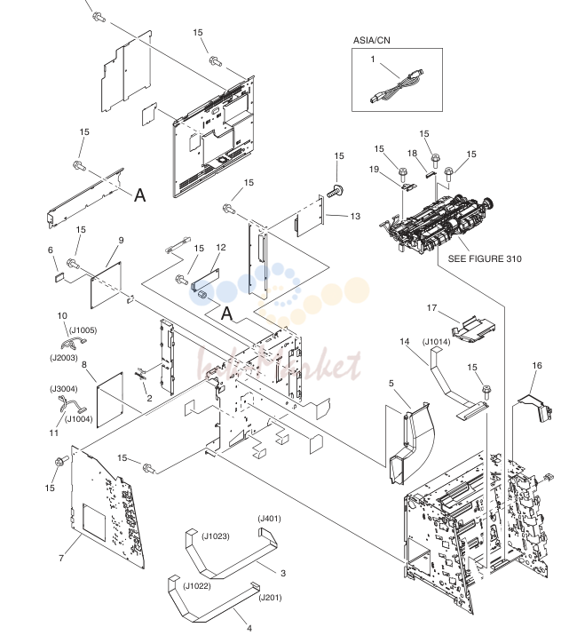 INTERNAL COMPONENTS 5 (LBP5300)
