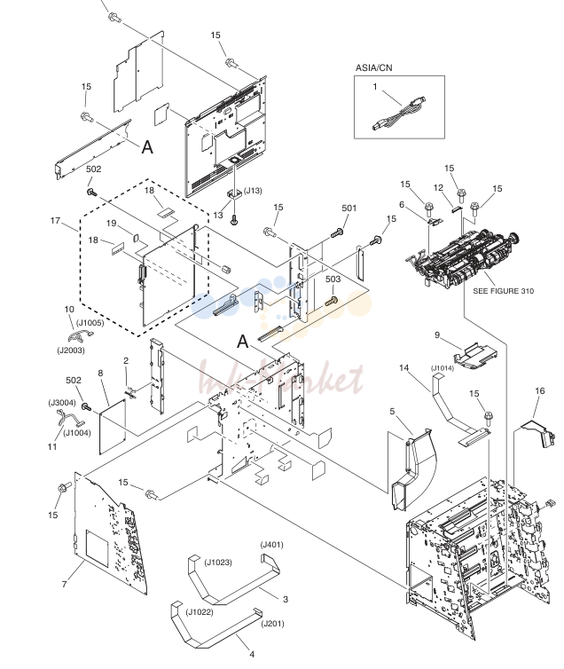 INTERNAL COMPONENTS 6 (LBP5400/5360)