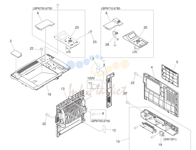 EXTERNAL COVERS, PANEL, ETC.