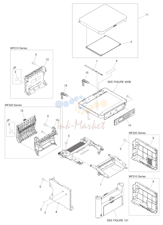 EXTERNAL COVERS, PANELS, ETC. (COPYBOARD