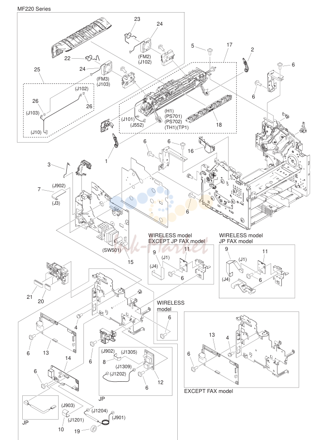 INTERNAL COMPONENTS 1
