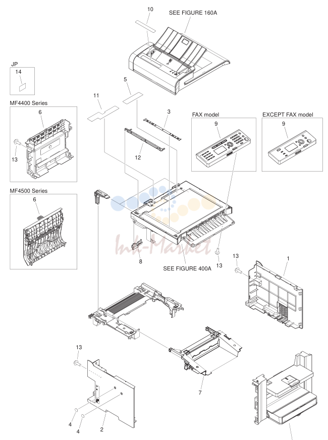 EXTERNAL COVERS, PANELS, ETC.(ADF model)