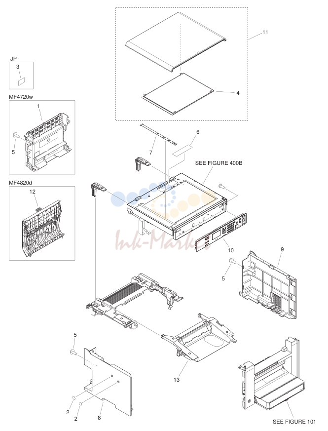 EXTERNAL COVERS, PANELS, ETC. (COPYBOARD