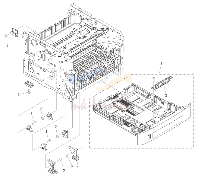 INTERNAL COMPONENTS 6 (MF6100,MF5900 Series)
