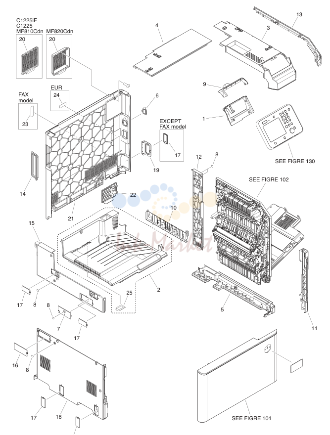 EXTERNAL COVERS, PANELS, ETC.