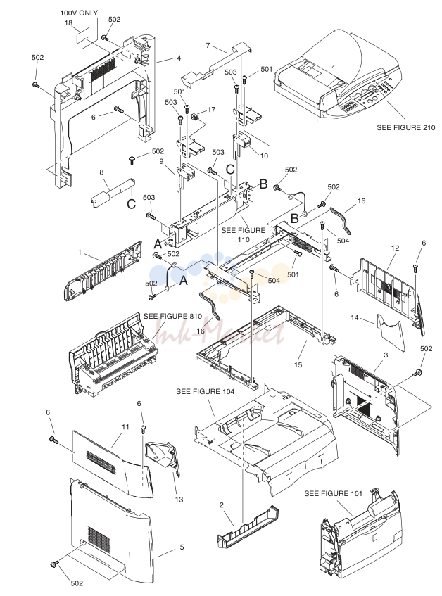 EXTERNAL COVERS, PANELS, ETC.