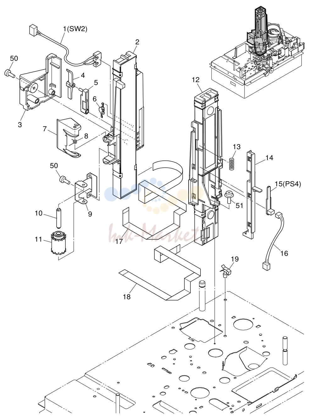 IMAGE SENSOR в сборе