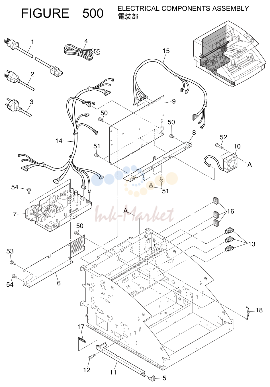 ELECTRICAL COMPONENTS в сборе