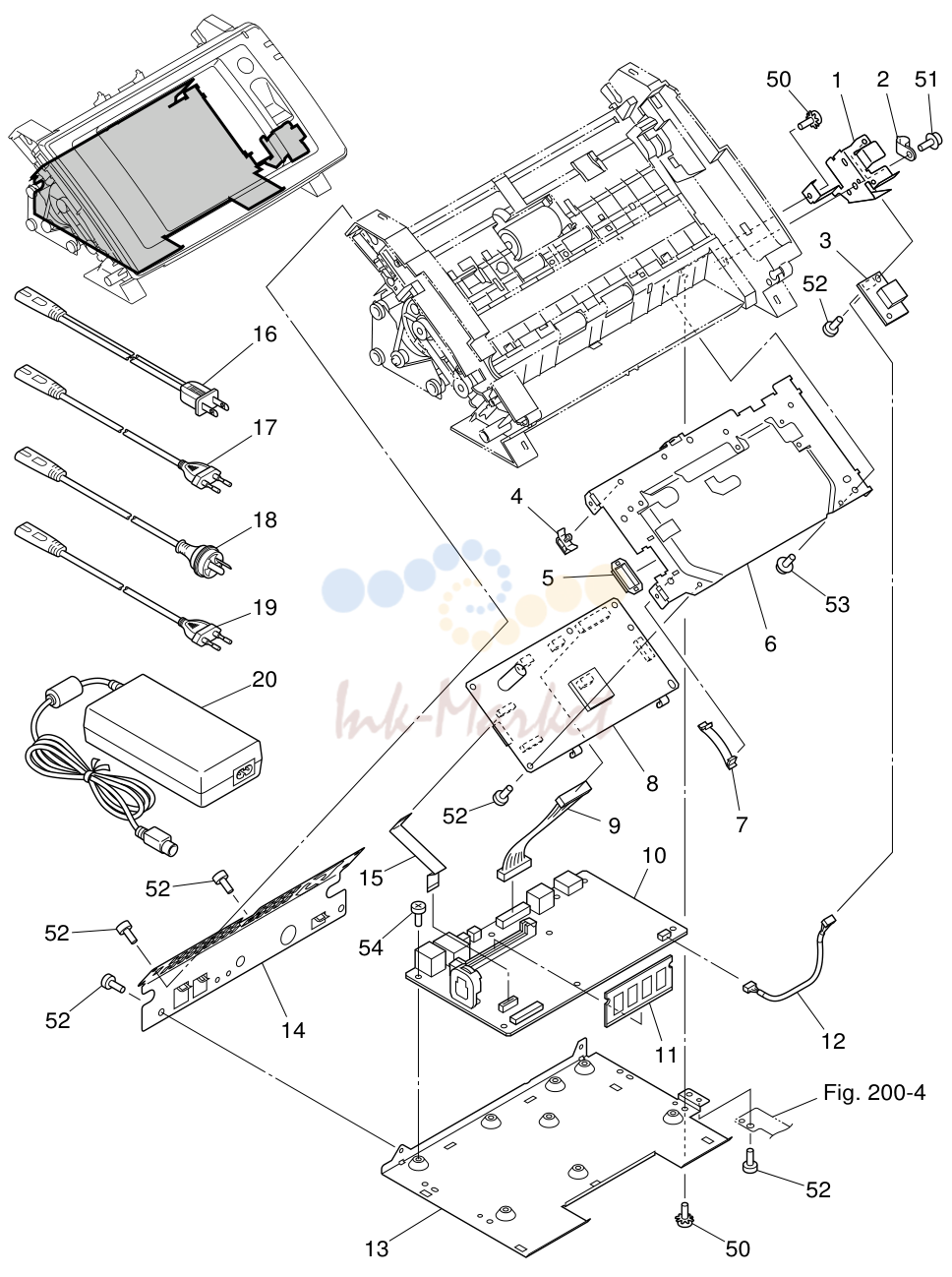 ELECTRICAL COMPONENTS в сборе