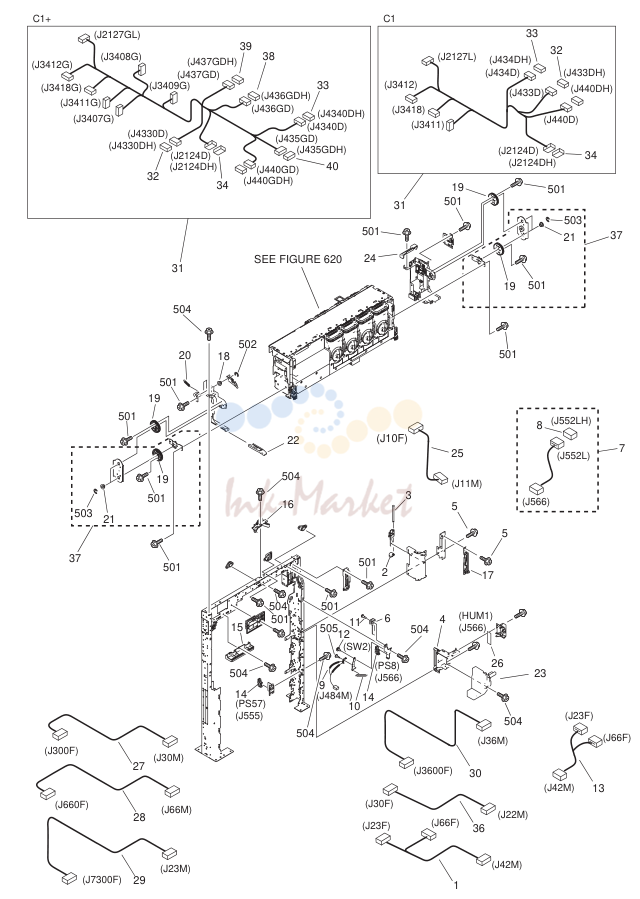 MACHINE FRONT PLATE