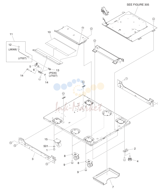 MACHINE BOTTOM PLATE