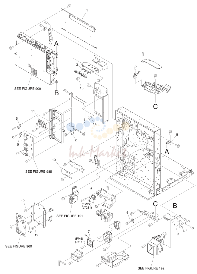 MACHINE REAR PLATE 1