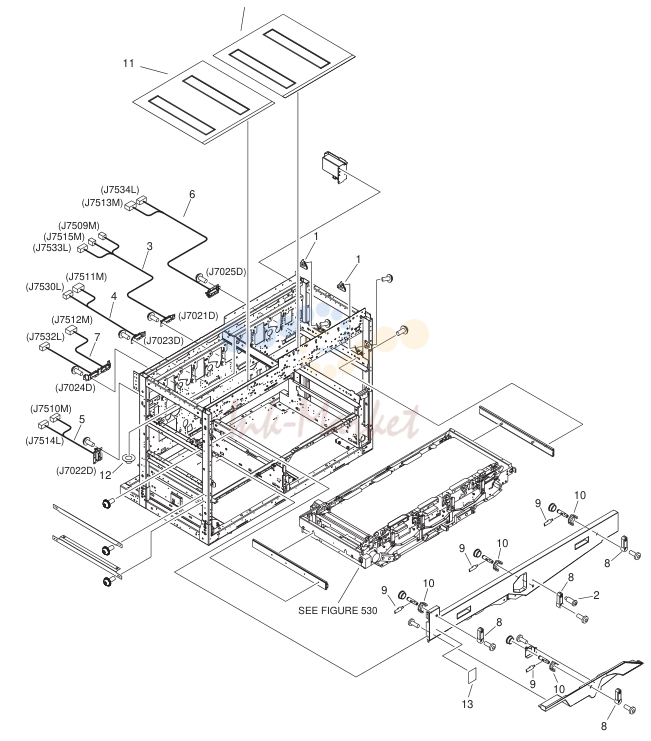 INTERNAL COMPONENTS 5 (Main station)