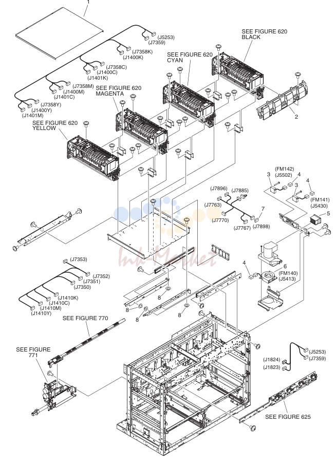 INTERNAL COMPONENTS 6 (Main station)