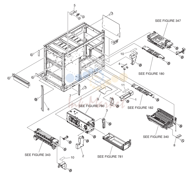 INTERNAL COMPONENTS 1 (Sub station)
