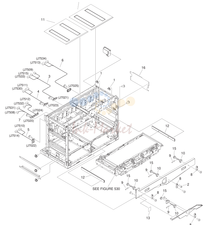 INTERNAL COMPONENTS 6 (Main station)