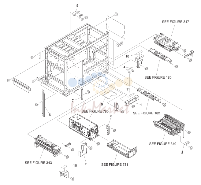 INTERNAL COMPONENTS 1 (Sub station)