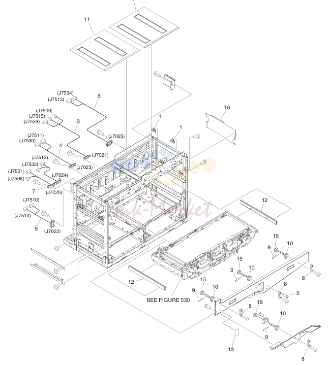 INTERNAL COMPONENTS 6 (Main station)