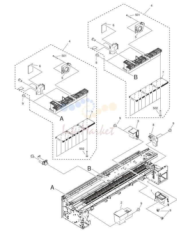 AIR FLOW FAN узел
