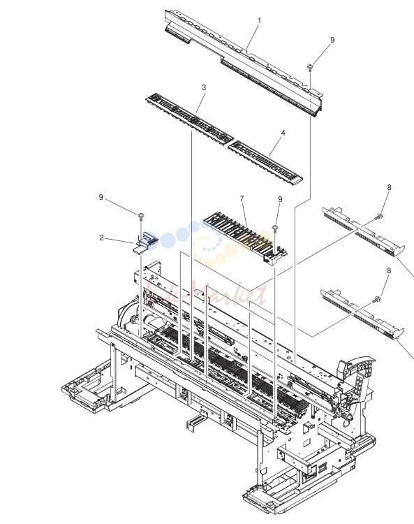 PLATEN & GUIDE узел