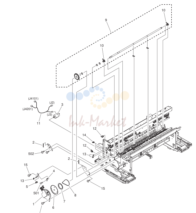 FEED ROLLER узел