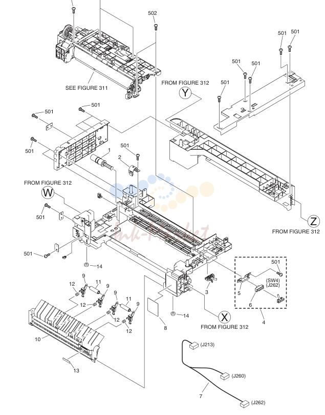 12. NPN RF CASSETTE FEEDER ASSEMBLY