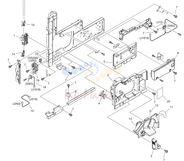 4. NPN RF MACHINE FRONT PLATE