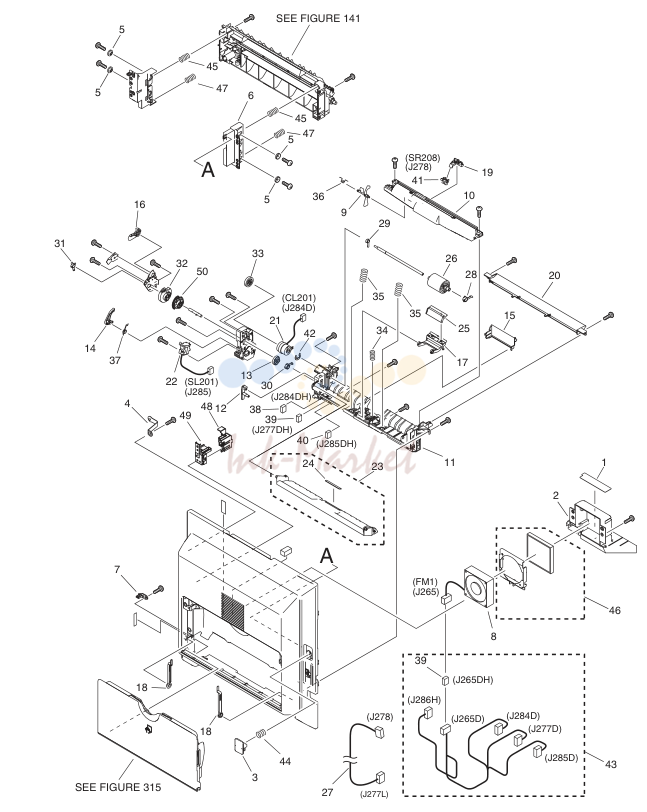 9. FM3-3668-000 1 LEFT DOOR ASSEMBLY