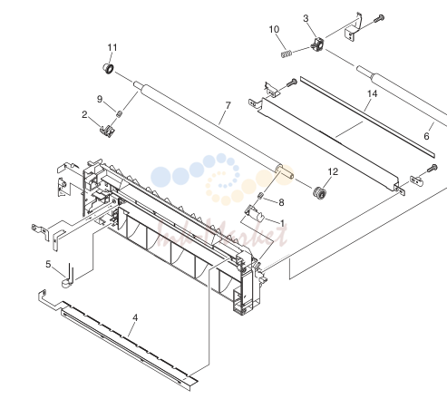 10. FM3-3640-000 1 TRANSFER MOUNT ASSEMBLY SEE NOTE