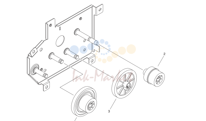 13. FM3-3661-000 1 FIXING DRIVE ASSEMBLY