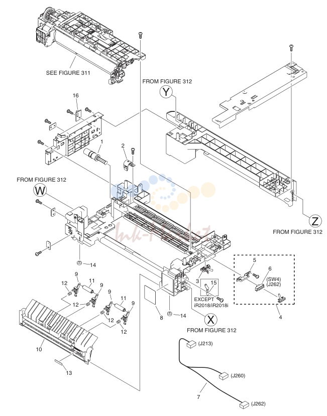 15. NPN RF CASSETTE FEEDER ASSEMBLY