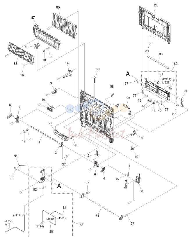 RIGHT DOOR в сборе