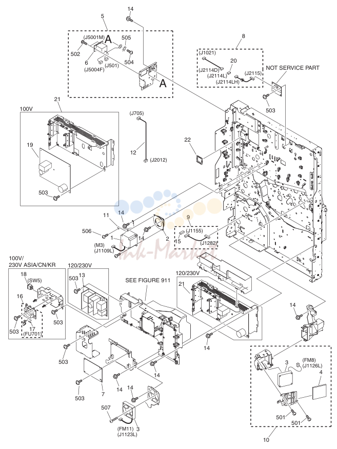 MACHINE REAR PLATE 2